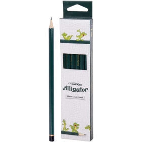 مداد مشکی سوسمار نشان Alligator بسته 12 عددی و تکی