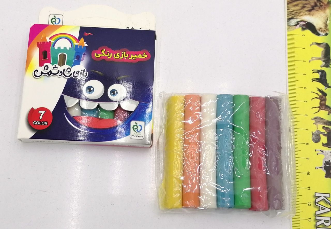 خمیر بازی 7 رنگ شادشمش