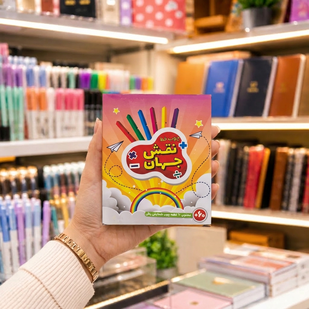 چوب خط ریاضی نقش جهان