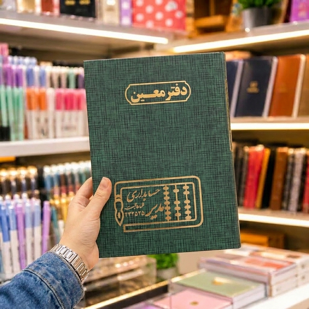 دفتر مشق حسابداری دفتر زرین