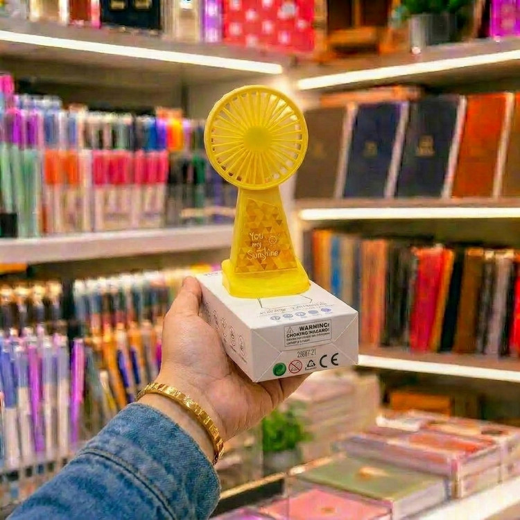 مینی پنکه شارژی YIYI مدل Mini Fan | پنکه رومیزی و دستی USB قابل حمل