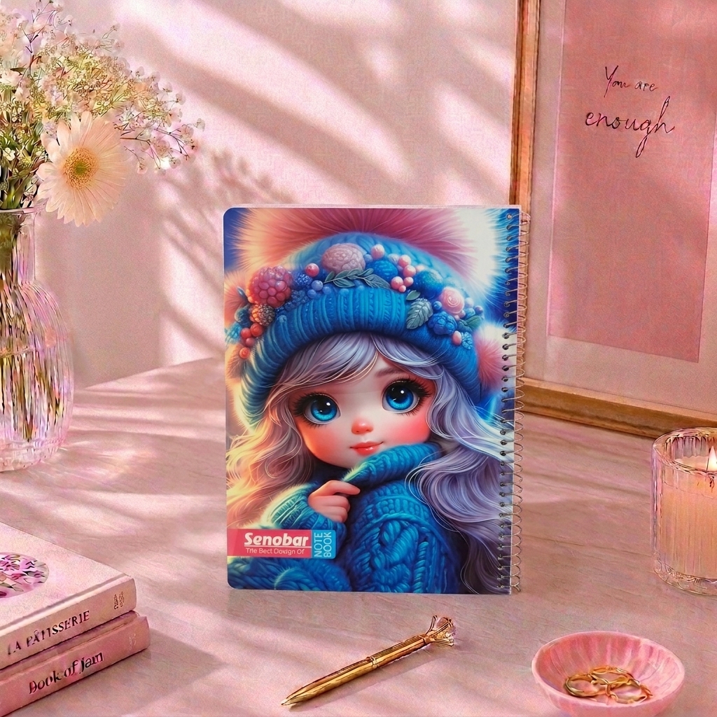 دفتر سیمی دخترانه