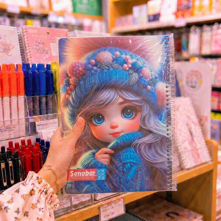 دفتر سیمی دخترانه
