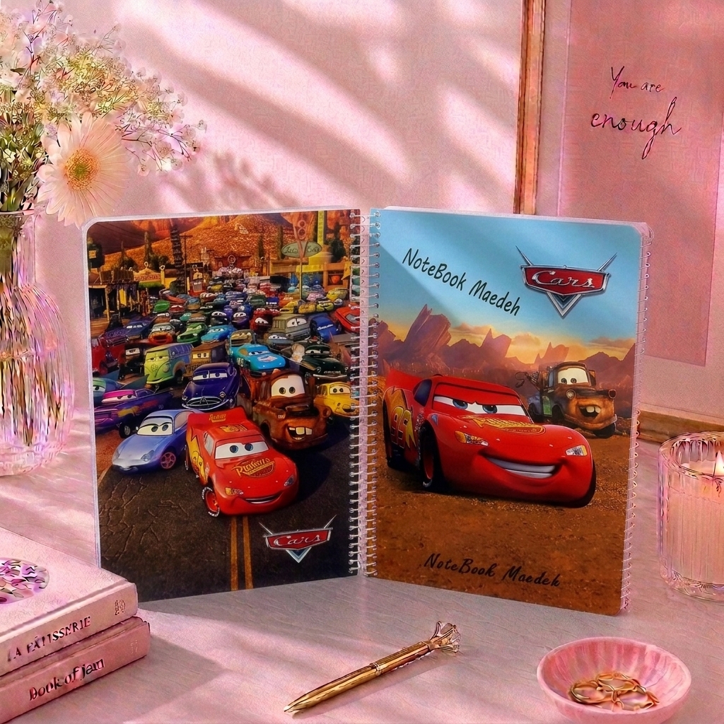 دفتر نقاشی طرح ماشین‌ها